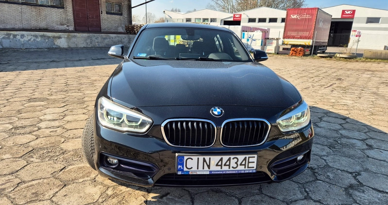 BMW Seria 1 cena 52900 przebieg: 79000, rok produkcji 2017 z Inowrocław małe 154